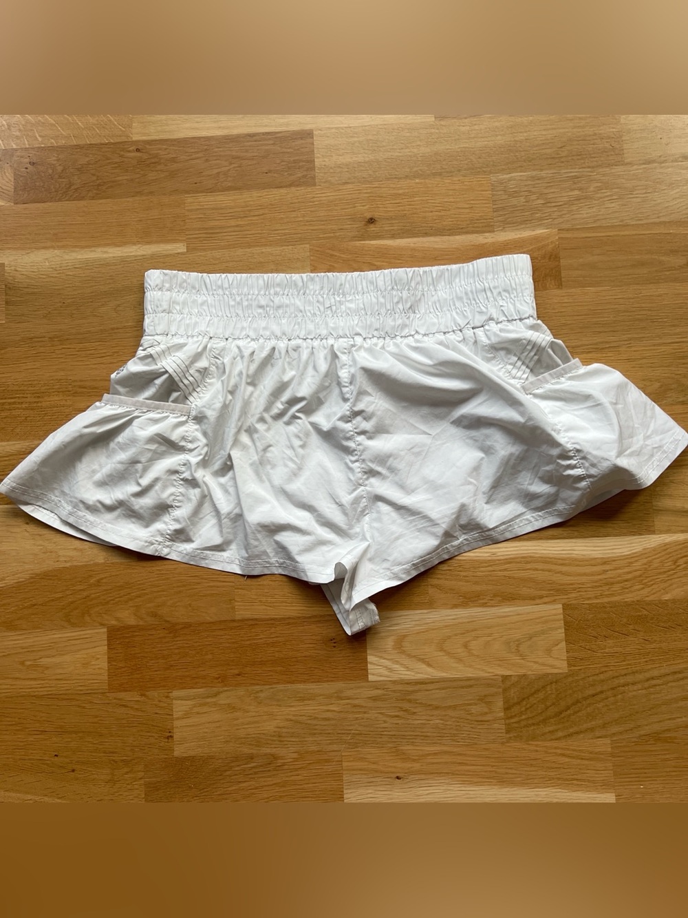 Women's White Free People Movement Get Your Flirt On Shorts